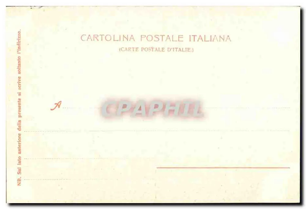 Genova — Casa di Colombo — Dr. Trenkler Co., Leipzig, Nr. 16739 - Rückseite