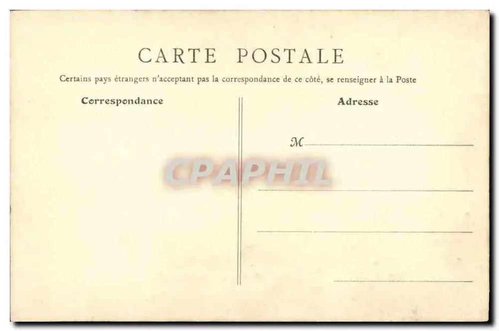 Angers. Church and Faubourg St-Jacques — F. Duvivier, publisher, Angers, no. 71 - Back