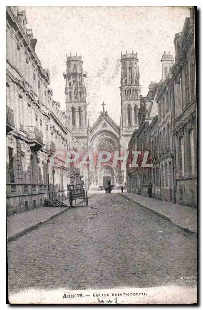 Angers — Igreja de São José — Staëre, Paris - Frente