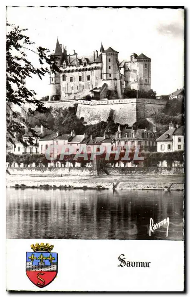 Saumur — Castelo de Saumur — Edições dos Métemiers - Frente