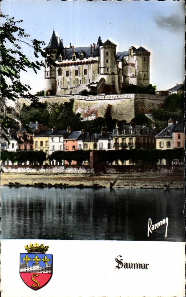 Saumur — Castelo de Saumur — Edições de Arte RAYMON, Brunoy - Frente