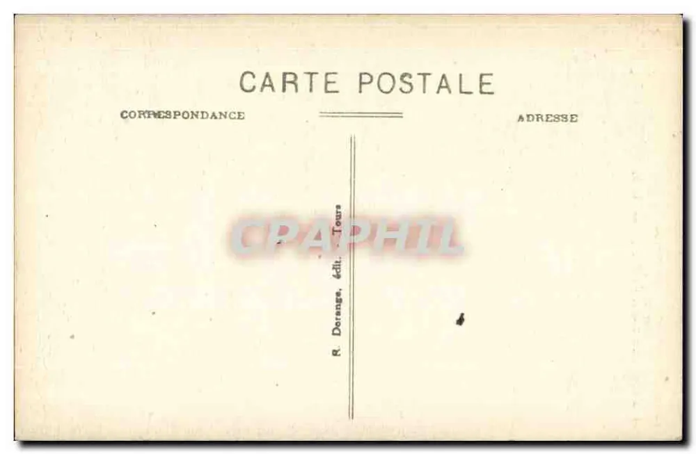 Saumur (M.-et-L.) - Le Château — Tour d'Angle côté Sud et Porte d'Entrée, XVᵉ s. — R. D. - Verso