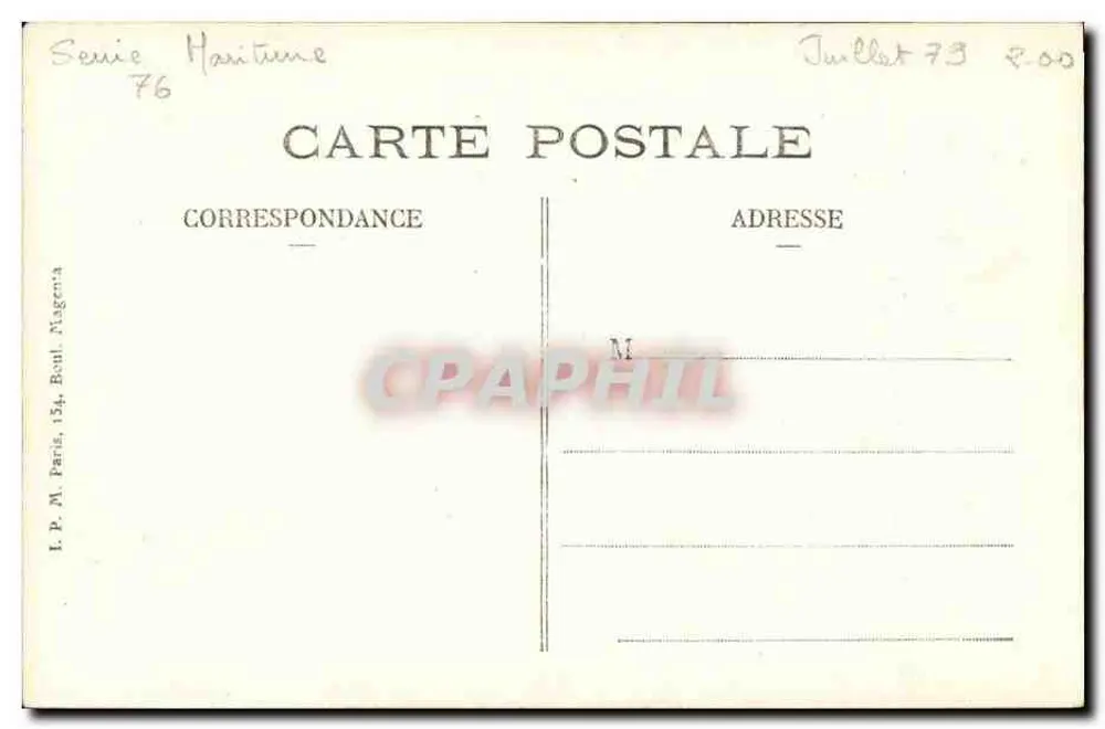 Caudebec-en-Caux — L'Église & le Couvent Notre-Dame — Edit. Pouchin-Perré - Verso