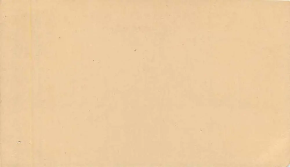 Travancore-Cochin — Carte postale officielle — Indian Post and Telegraphs Department - Verso