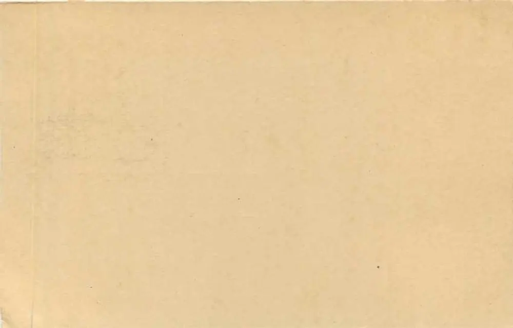 Rashtrapati Bhavan — Índia — carta postal emitida em 1970 - Verso