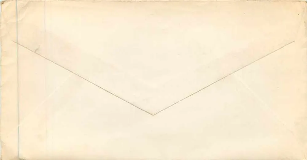 50. Jubiläum des ersten Luftpostflugs — Petaluma nach Santa Rosa, Kalifornien — Jubiläumsausgabe - Rückseite