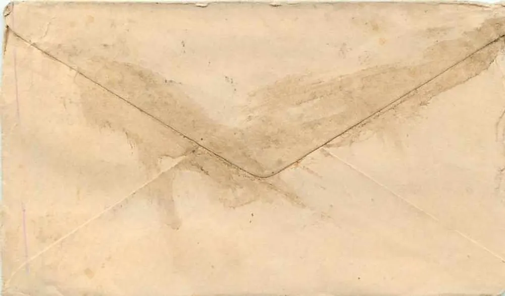 Bombay — carta postal destinada a Binodchiram em Balchendend — editor desconhecido - Verso