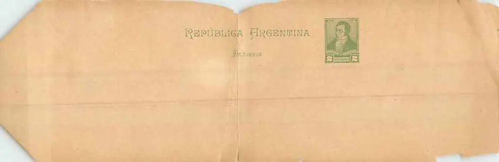 Republika Argentyna — znak pocztowy — nieznany wydawca - Awers