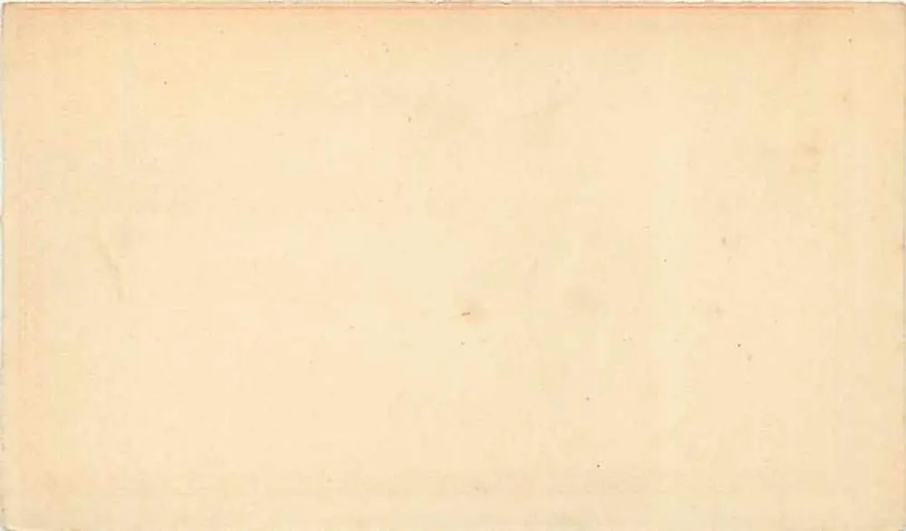 Ansichtskarte — Kap der Guten Hoffnung — Verlag: Saul Solomon & Co. — n° 40 - Rückseite
