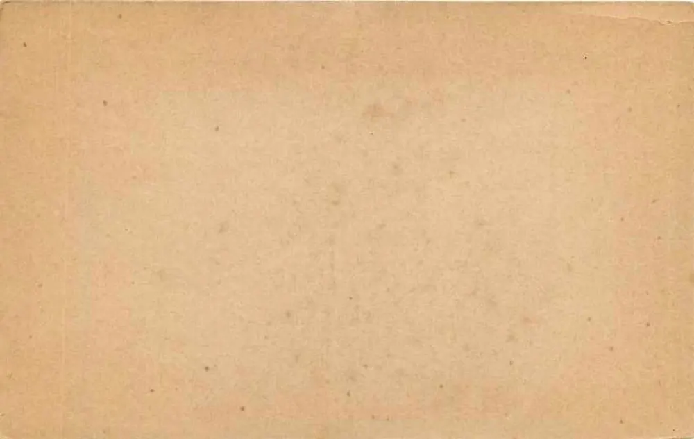 Carta postal interna — British Guiana — editor não visível - Verso