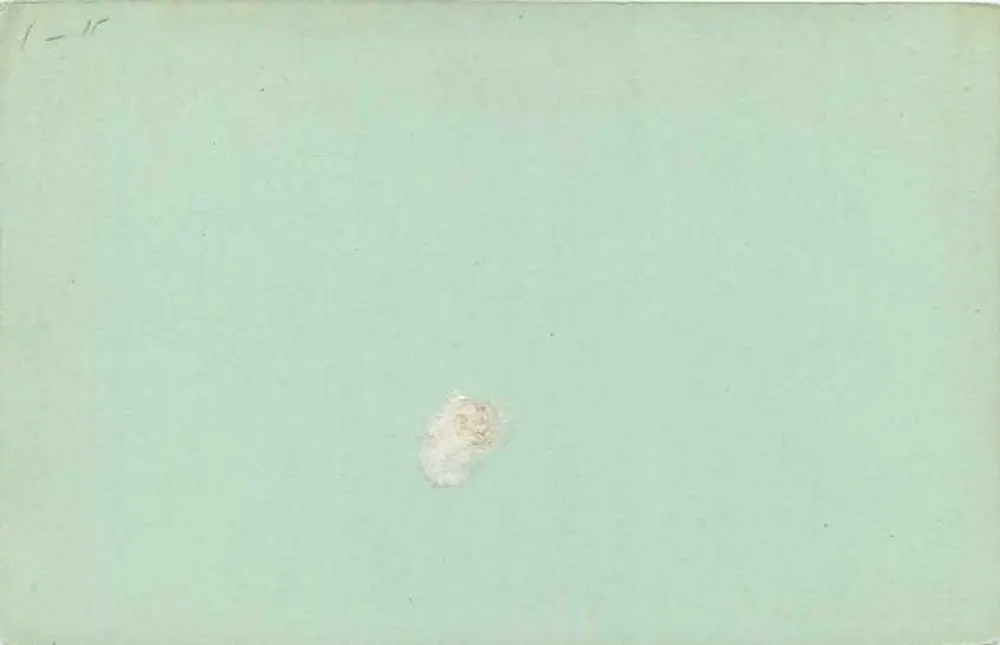 République de Bolivie — Tarjeta Postal — 1 centavo - Verso