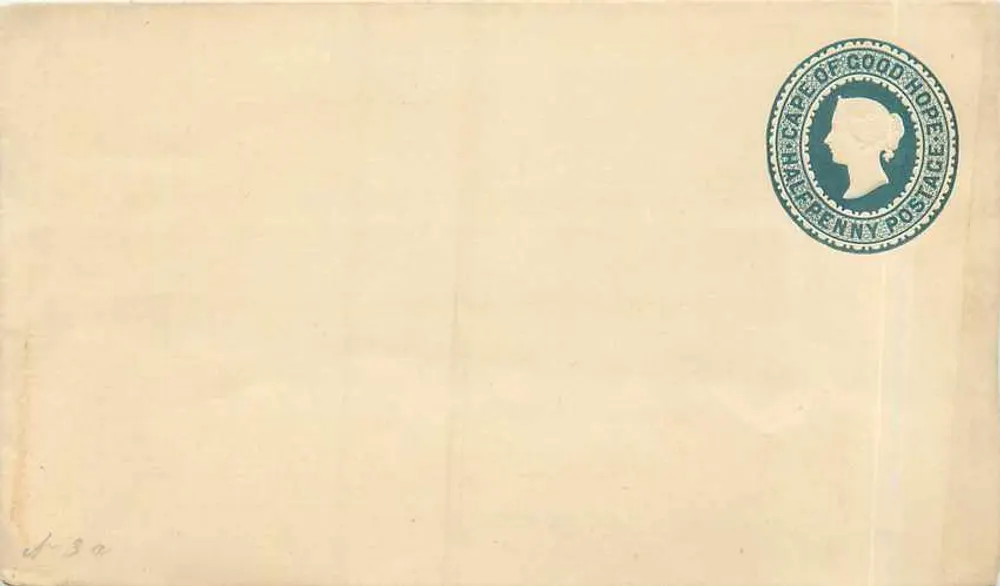 Geburtstagskarte der Königin Victoria — Good Hotel, Cheltenham — 1-Penny-Poststempel - Vorderseite