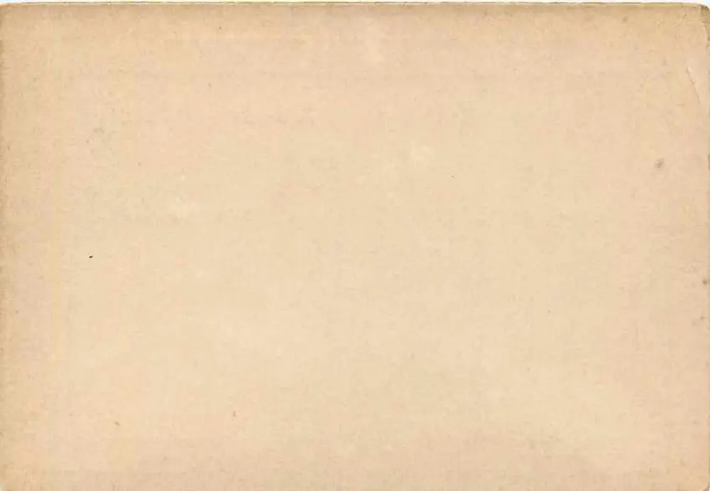 Carte postal de Ceylan — selo de 2 centavos — editor Ceylon Postage - Verso