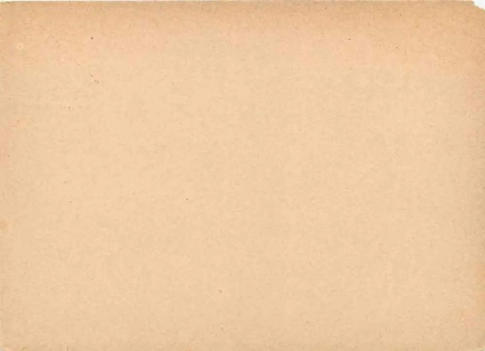 Carta postal de amostra de Ceylan — selo de 2 centavos - Verso