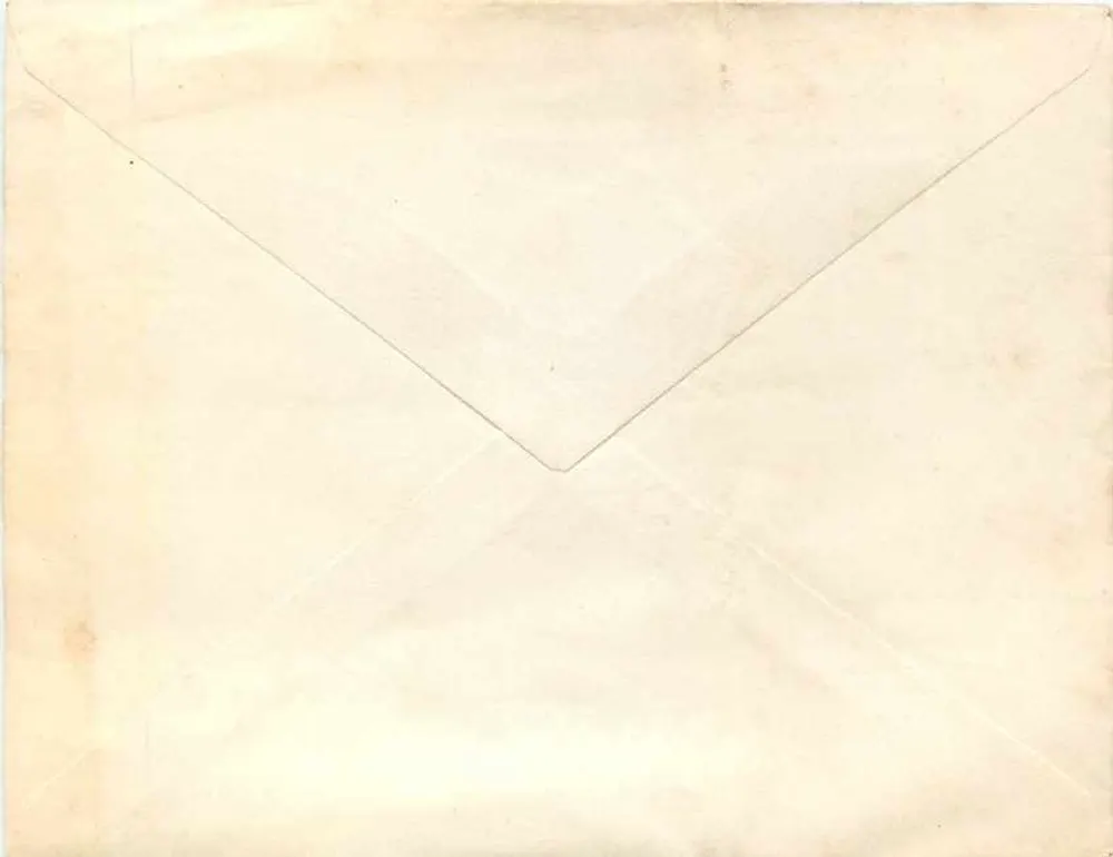 Carta postal virgem — Egito — Postes Egípcios Cinquenta Milésimos - Verso