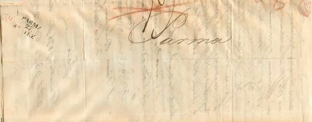Carte postale ancienne — écriture cursive — éditeur VITALSEN, Campor - Recto