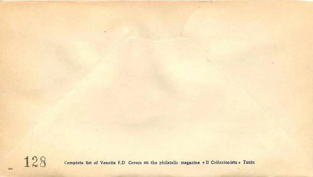 Freier Territorium von Triest — Centenar der Geburt des Malers Antonio Mancini — unbekannter Verlag, Nr. 166 - Rückseite