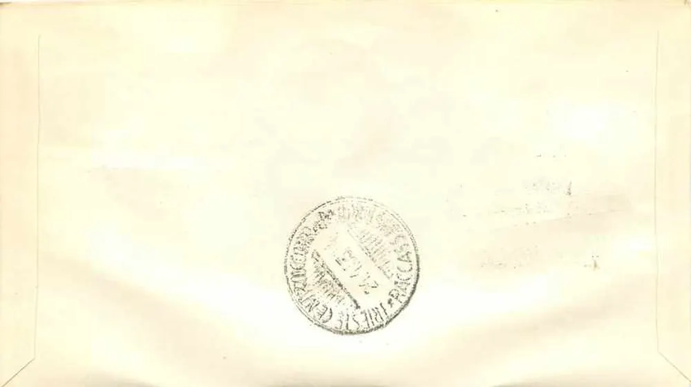 Triest — Erster Tag der Ausgabe der XX Mille Miglia — 1953 — Verlag AFMT GT - Rückseite