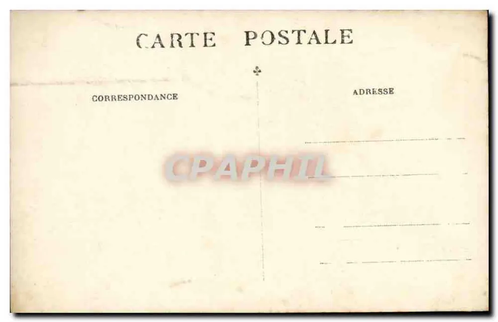 Groupe d'enfants et adultes sur une plage — cabines de plage en arrière-plan - Verso