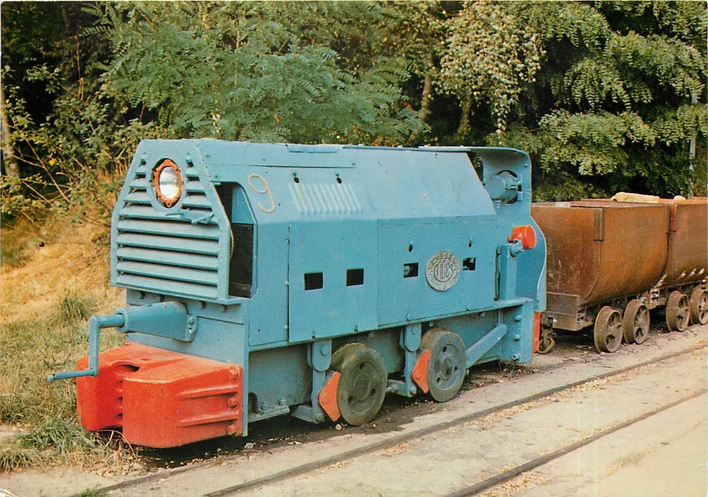 Hintergrundlokomotive — Li Trimbleu, 4570 Blegny-Trembleur — Éditions du Castellet - Vorderseite