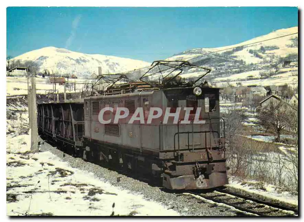 Ligne de la Mure — Rame de wagons houillers au Collet — Éditions du Castellet - Recto