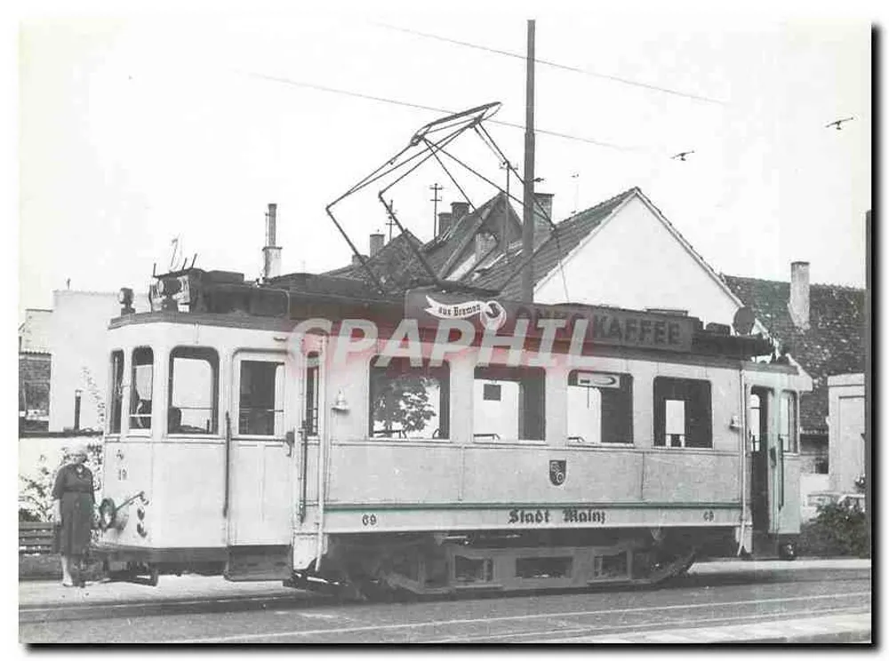 Tramway de Mainz — n° 69 — Stadtwerke Mainz AG - Recto