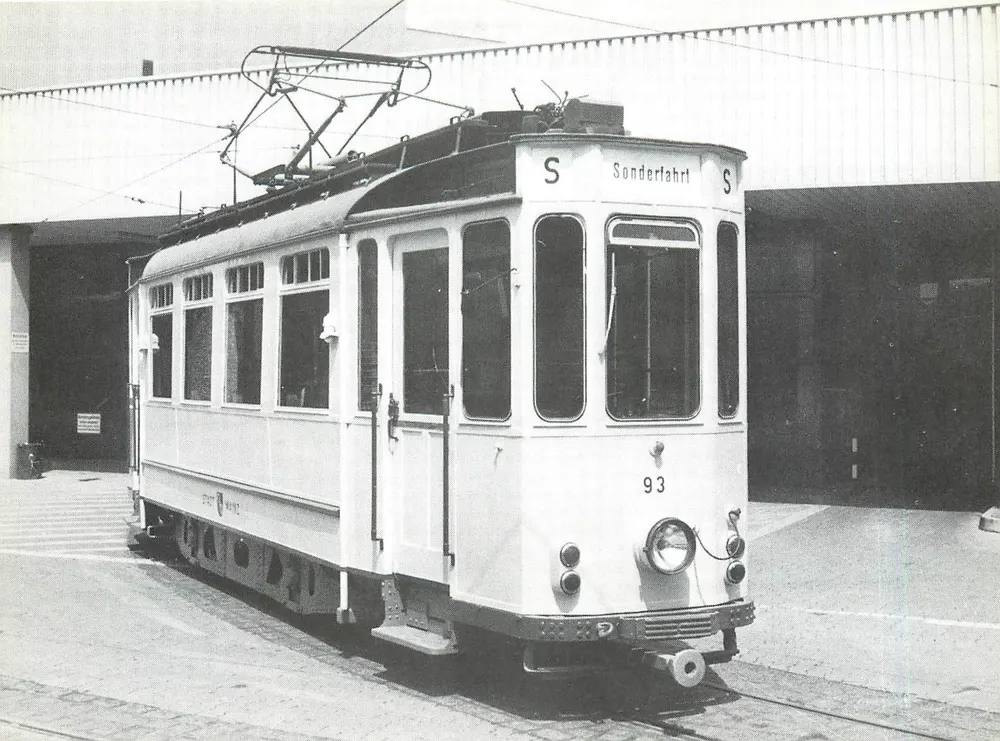 Tramway Tw 93 — Série 90-94 — Stadtwerke Mainz AG - Recto