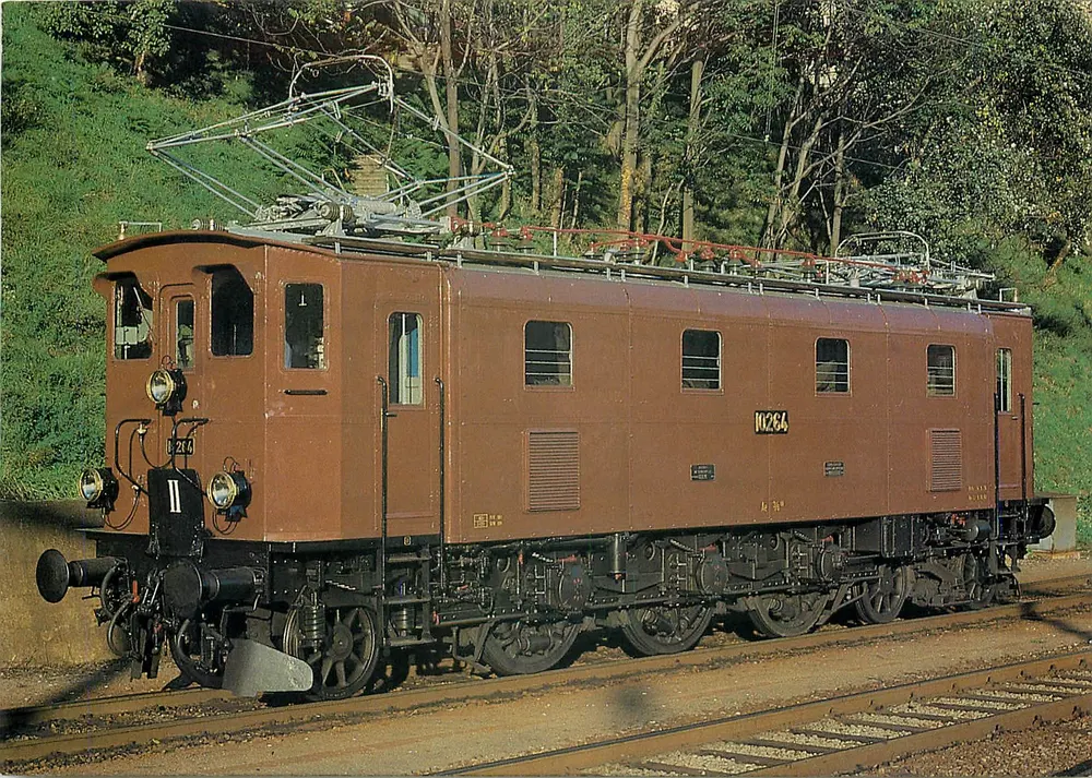 Locomotive électrique Ae 3/6 III 10264 — Schweizerische Bundesbahnen (SBB) — MINIREX AG, Luzern, n° 1543 - Recto