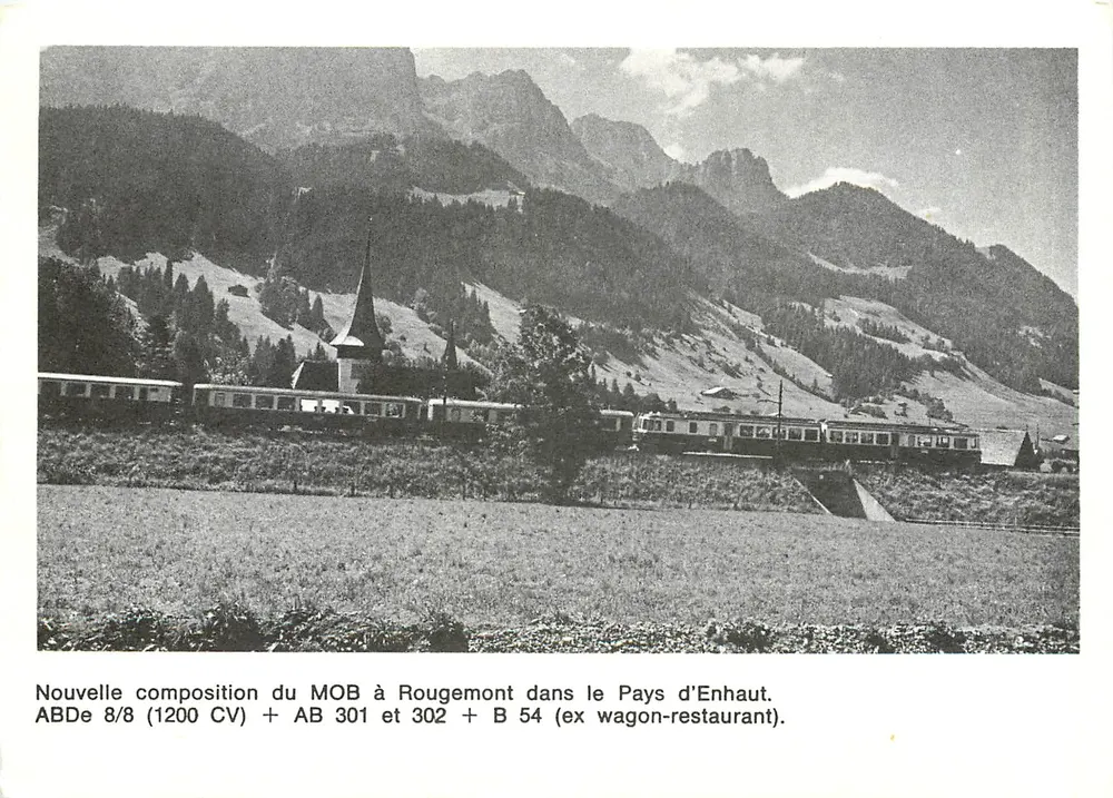 New composition of the MOB at Rougemont in the Pays d'Enhaut — MOB - Front