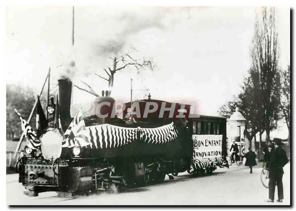 Ankunft des Sonderzuges « Bon Enfant » in Lausanne — Weihnachten 1925 — Edition Touristischer Bahnhof Bionay-Chamby - Vorderseite