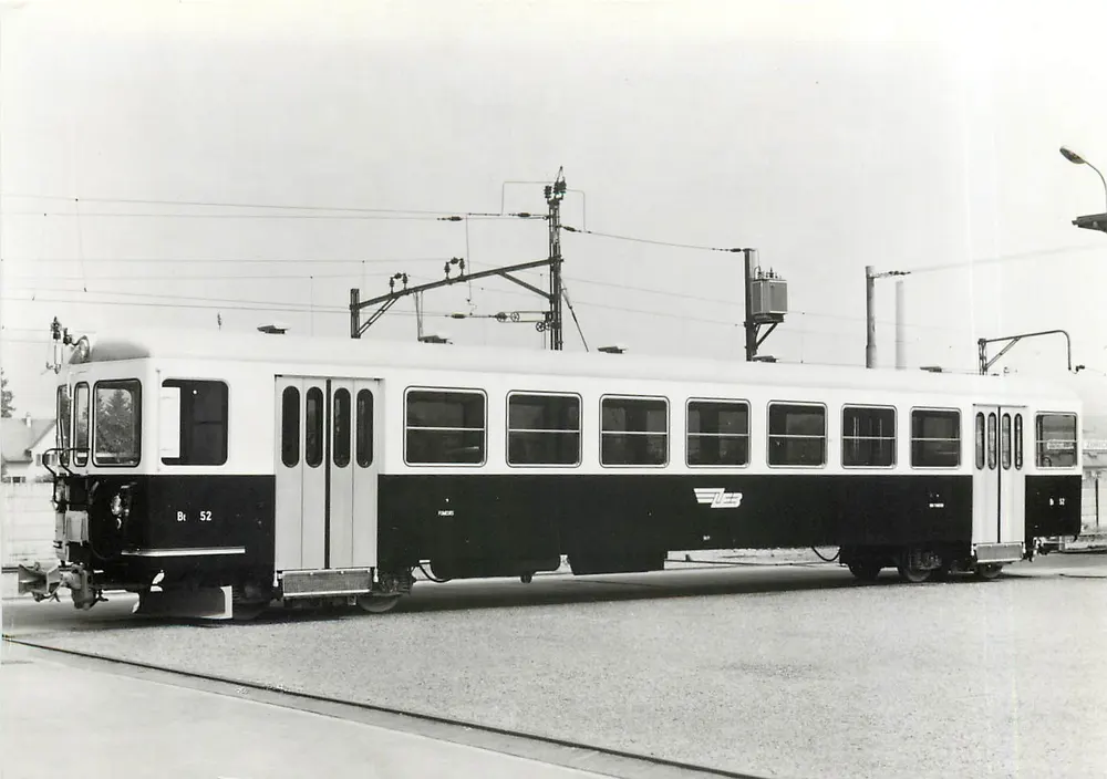 Lausanne — Echallens — Bercher — Bt 52 (1964) - Frente