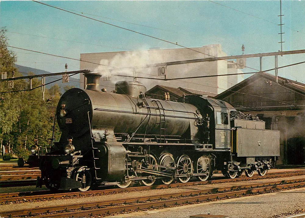 Locomotive C 5/6 2978 — Schweizerische Bundesbahnen — MINIREX AG, Luzern - Recto