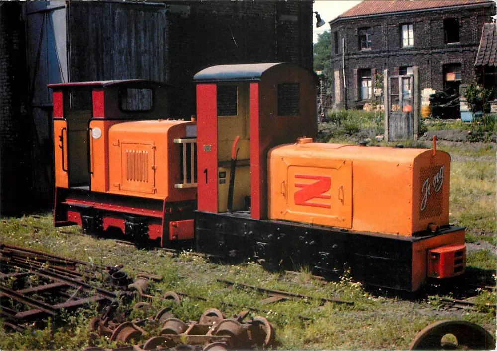 Locotracteurs Jung — 2 locomotives restaurées — Cercle d'Études Ferroviaires Nord, Denain - Recto