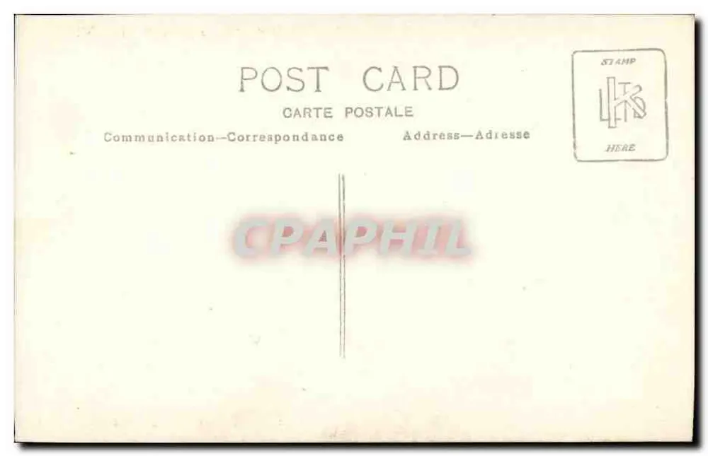 Femme en robe longue — intérieur de bâtiment — n° 1001 - Verso