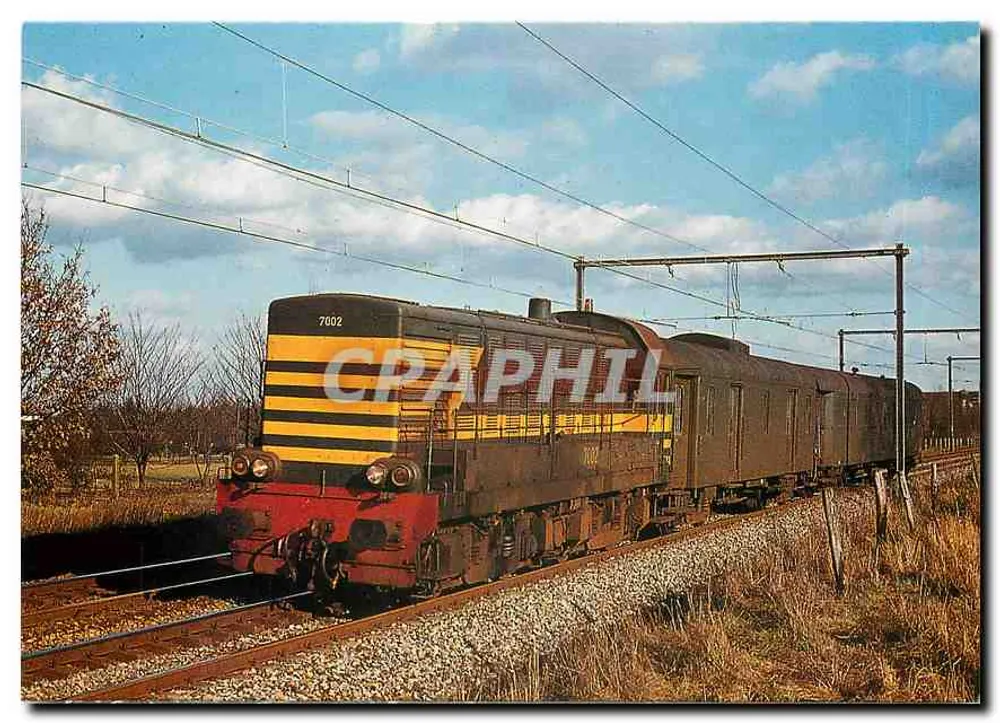 SNCB-Serie 70 Lokomotive — Mortsel, 05.03.1982 — CPL-Nr. 1054 - Vorderseite