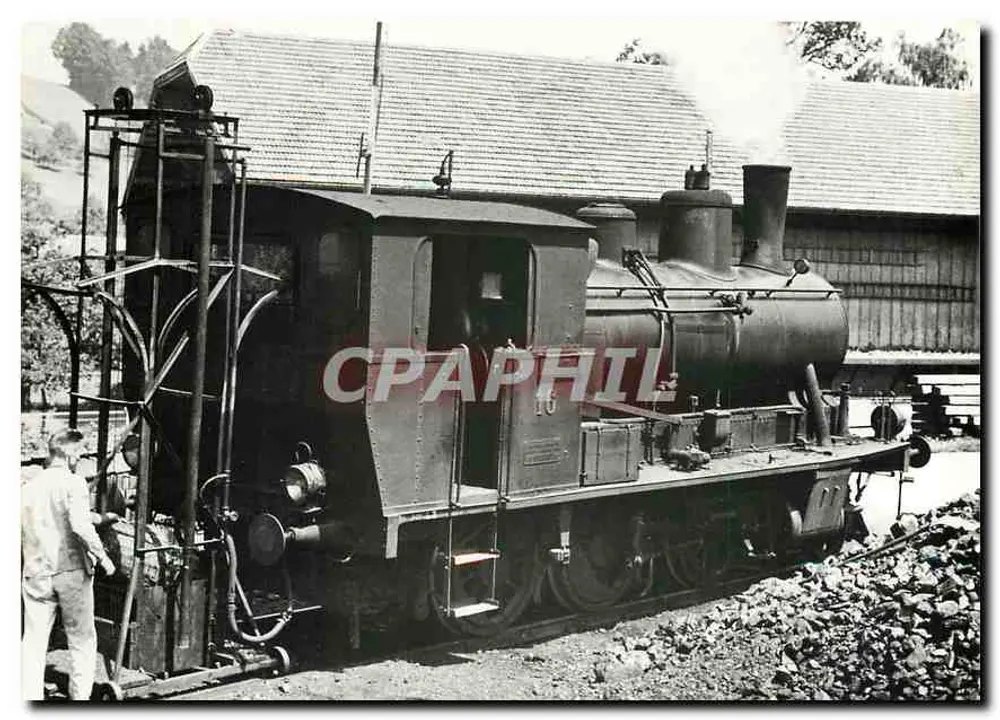Bekohlung der Ed 3/4 Nr. 16 mit Hebeaufzug — Photo Bernhardt Huttwil - Frente