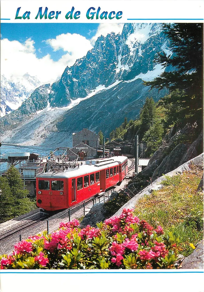 Het Gletsjermeer — Montenvers — Beelden van Hoog Savoye, Chamonix - Voorkant