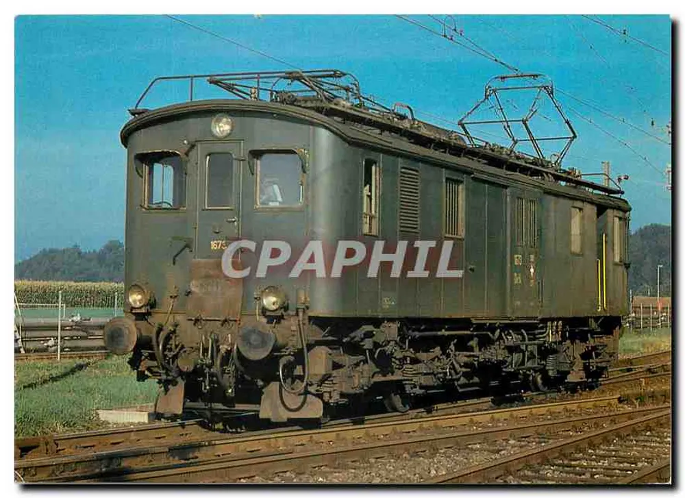 Automotrice à bagages De 4/4 1673 — SBB — Hauptwil, 14.8.1979 - Recto