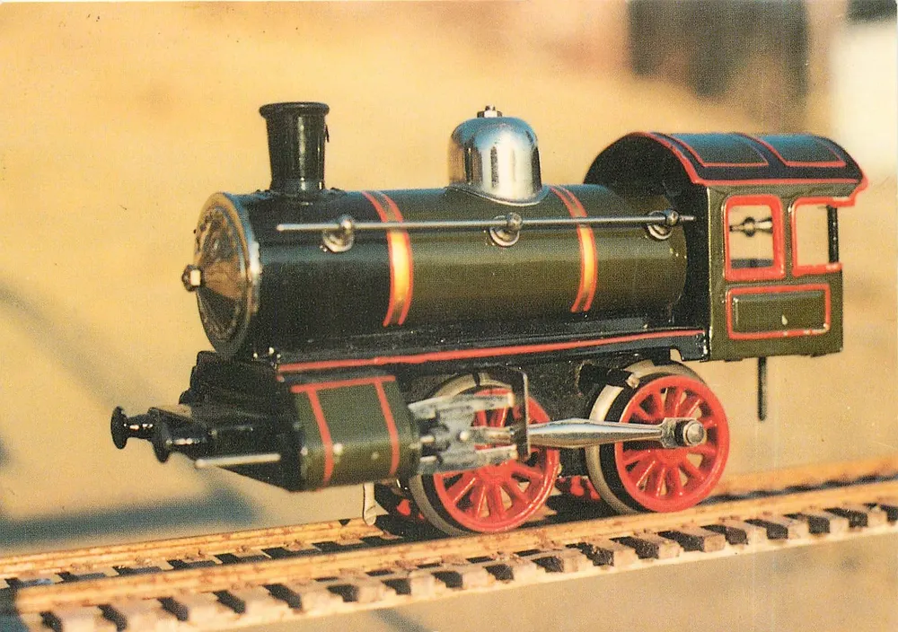 Locomotive miniature — modèle KBN (Karl Bub Nürnberg) — éditeur DEMBLA - Recto