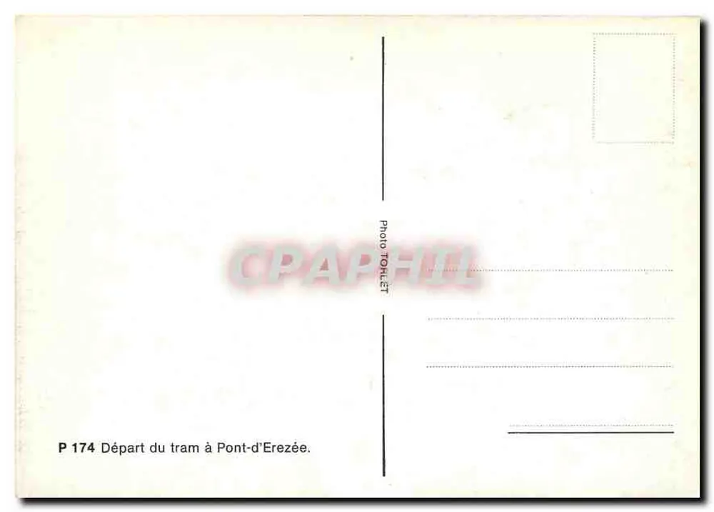 पॉंट-ड'एरेज़े के ट्रैम के निकलना — P 174 - पीछे