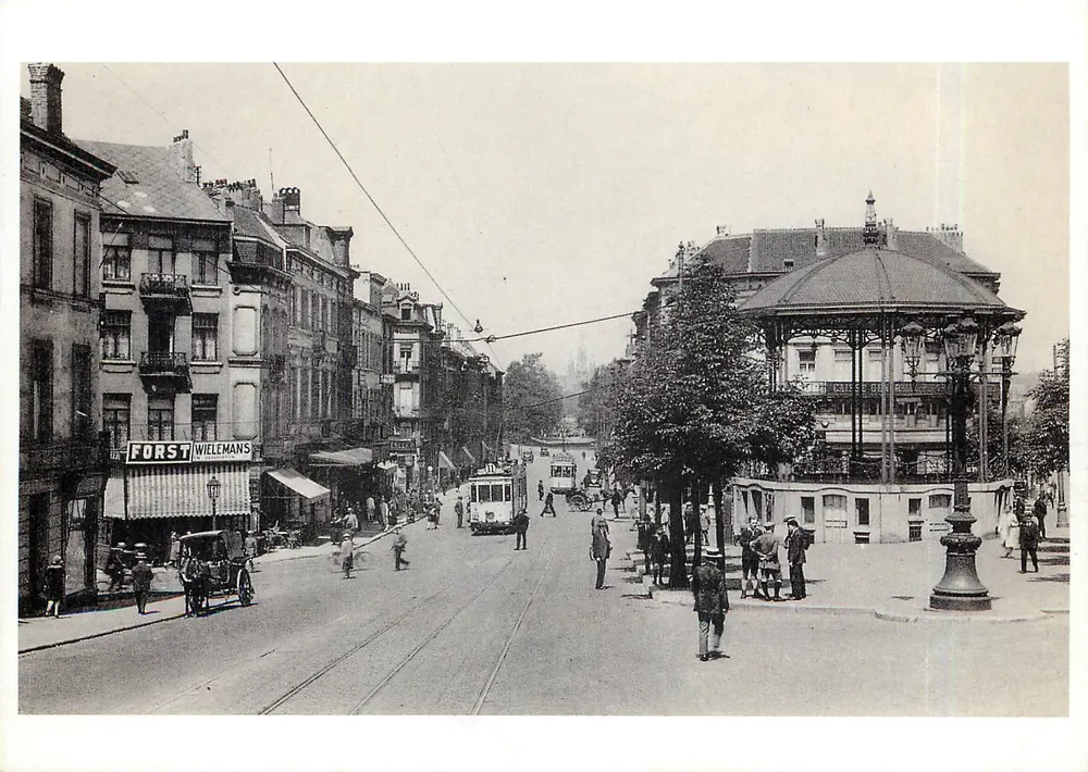 Place Liedts — Schaerbeek — n° P-3053 - Frente