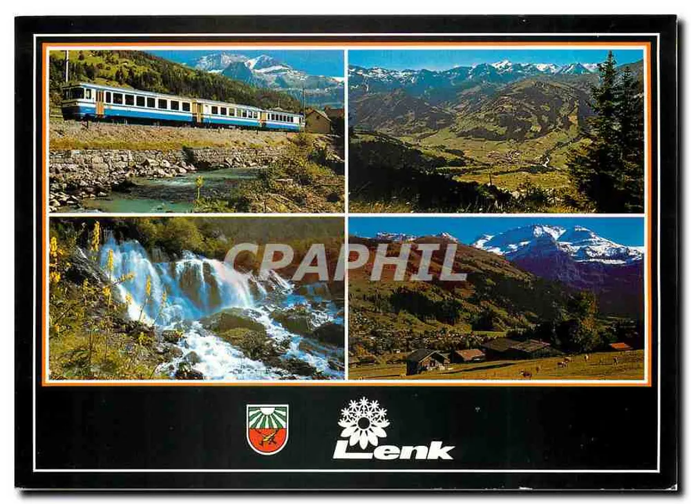 Lenk — vista panorâmica — Verlag Foto Zwillen - Frente