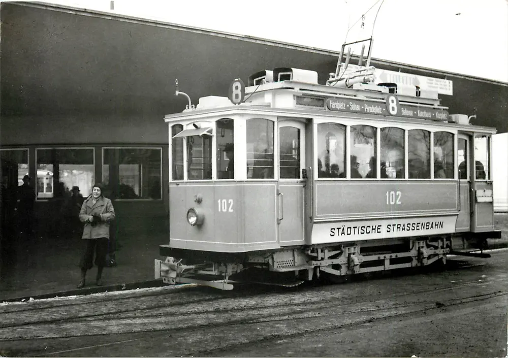 Tramway 102 — Zürich — Verleger: Verein Tram-Museum Zürich - Vorderseite