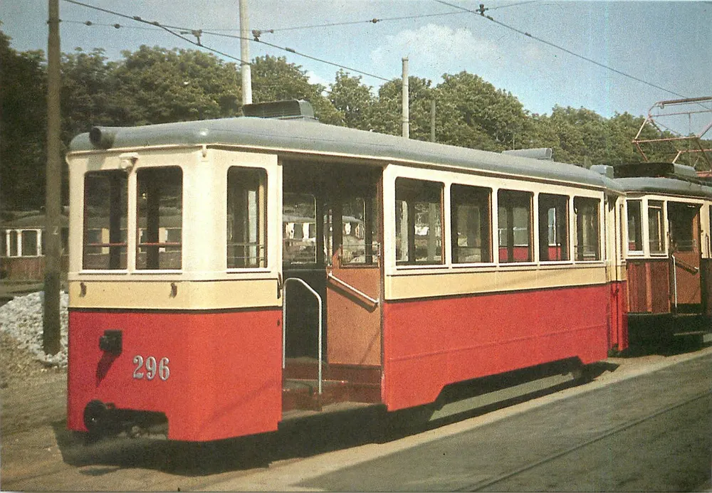 Tramway n°296 — série 281-296 — Královopolské strojírna Brno - Frente