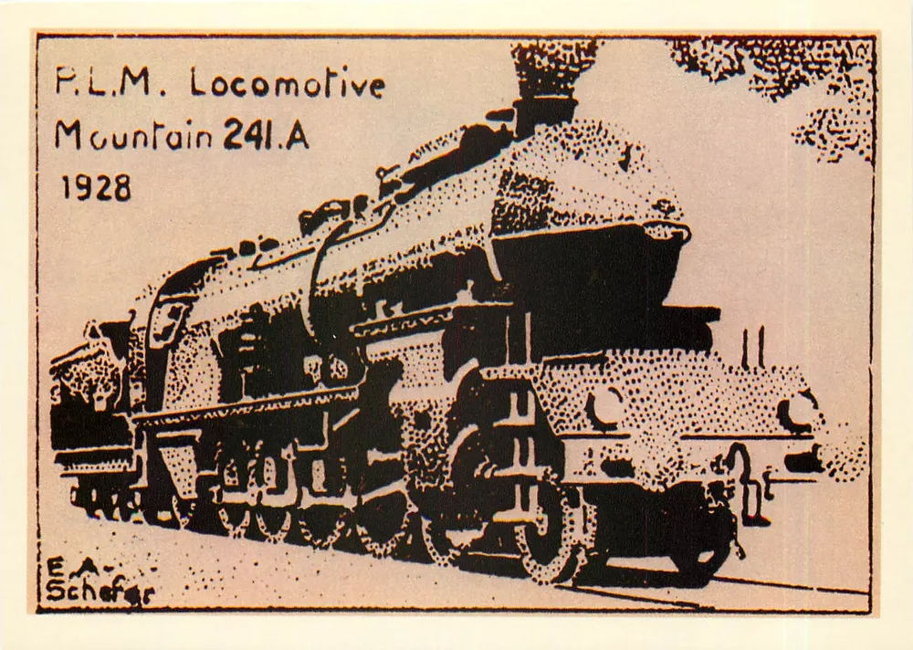 P.L.M. माउंटेन 241.A — 1928 — E.A. शेफर - आगे
