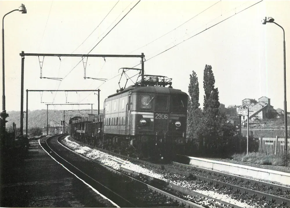 Locomotive électrique type 29 — Farciennes (ligne 130) — Edition GTF a.s.b.l. - Recto