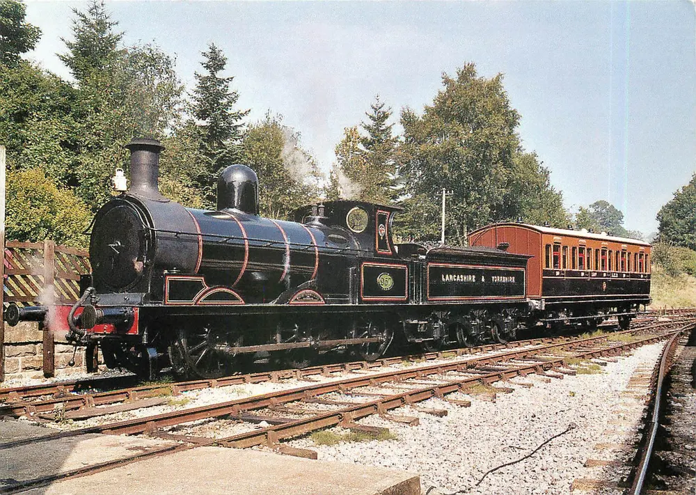 Lancashire & Yorkshire Railway — Zug Nr. 95 — Keighley & Worth Valley Railway — Foto von Robin Higgins - Vorderseite