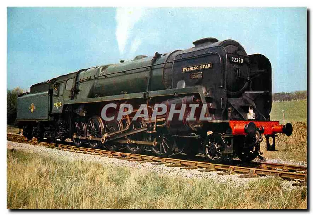 Locomotive 'Evening Star' — British Railways Class 9 2-10-0 — J. Arthur Dixon - Recto