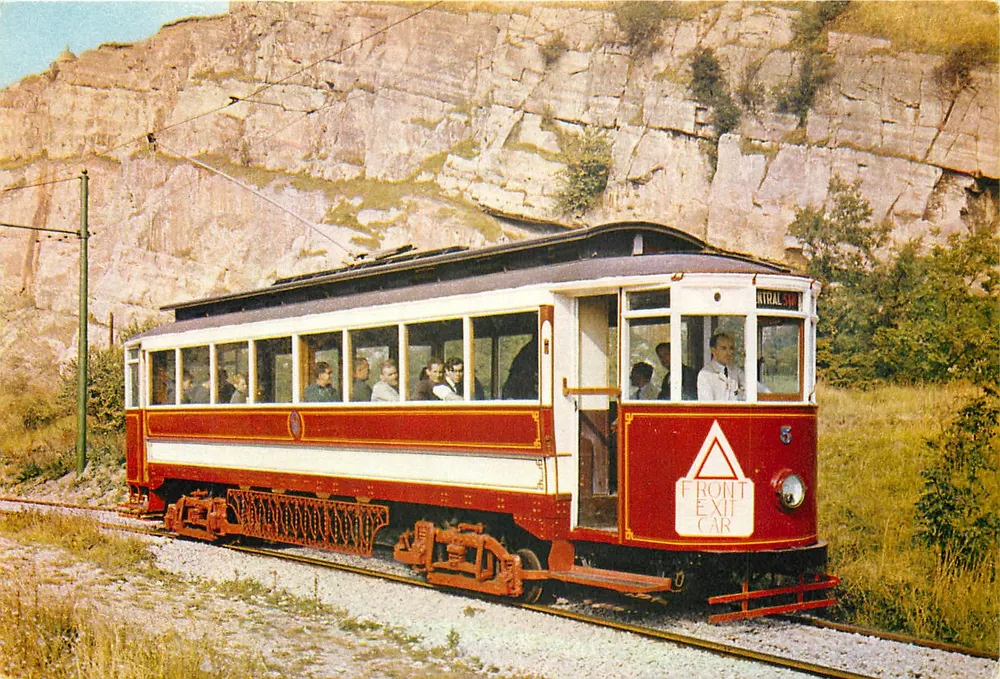 Tramway a Gateshead — Tramcar n. 5 — J. Arthur Dixon - Recto