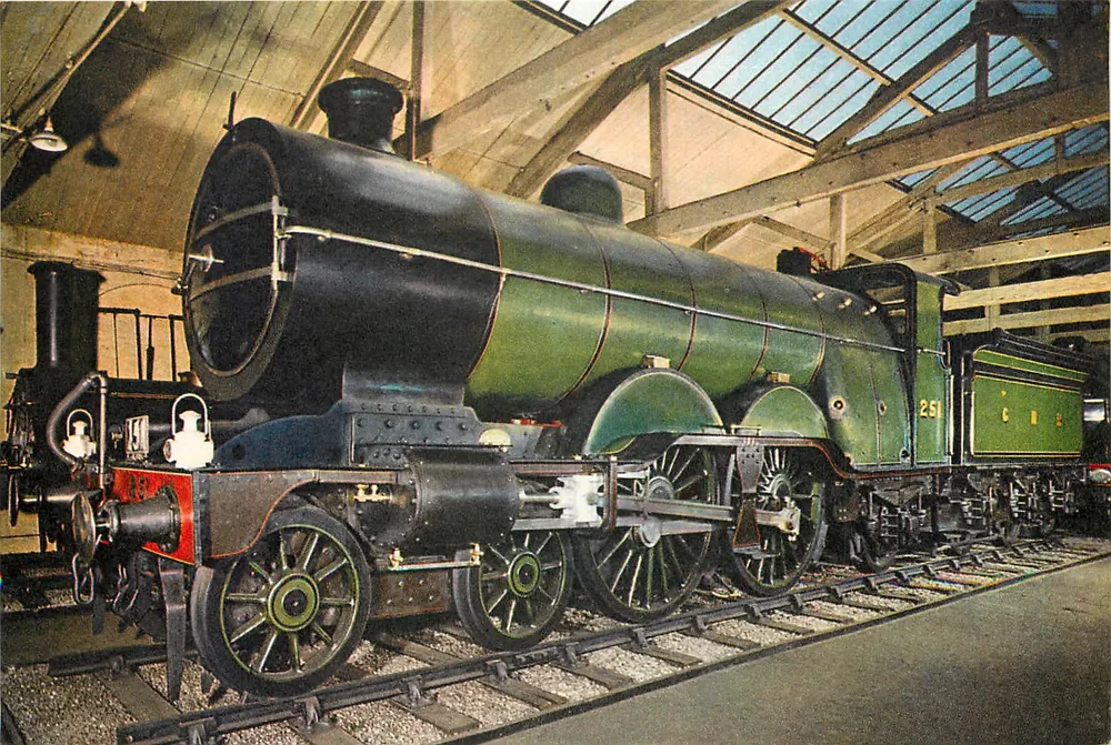 Dampflokomotive Nr. 251 — Great Northern Railway — J. Arthur Dixon - Vorderseite